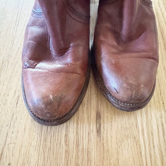 Fyre Campus Cuff Pull On Boots Made in USA Vintage Size 8.5B 8515 - Picture 5 of 6